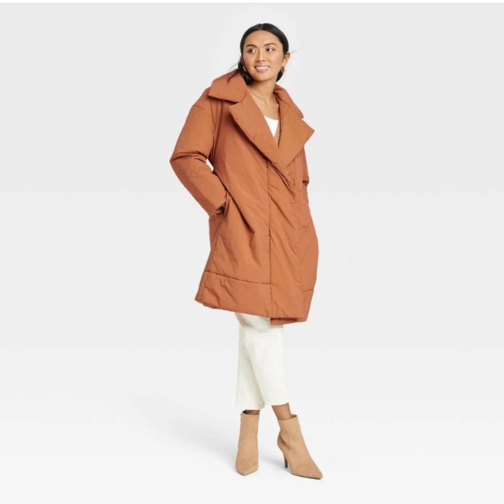 Women's Wrap Jacket - A New Day Brown Multiple Sizes One NWOT The Rest NWT